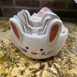 The Bakeshop by Master class bunny rabbit shaped measuring cup set - Brand new!